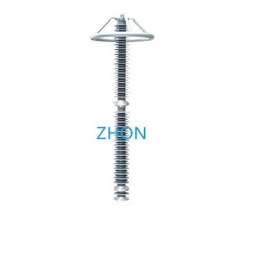 220kV Station Class 3 MOA Zinc Oxide Surge Arrester Lightning Arrestor with KEMA